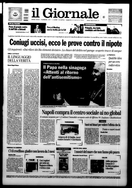 Il giornale : quotidiano del mattino